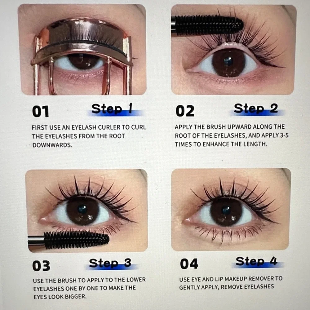 ❣️5|$25❣️last 2 Galaxy By Harvic Silver Glitter tube black Mascara